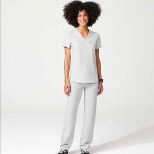 FIGS Space Grey scrubs